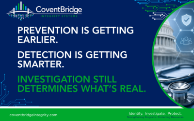 Prevention is getting earlier. Detection is getting smarter. Investigation still determines what’s real.