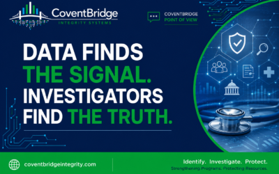 Some healthcare fraud can’t be fully investigated from behind a computer.