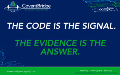 The Code Is The Signal. The Evidence Is The Answer.